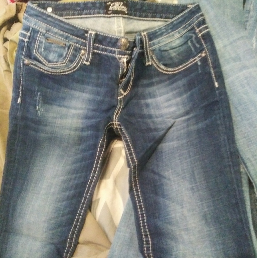 Rerock blue jeans